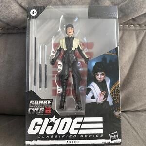Hasbro G.I. Joe Classified Series Snake Eyes: Origins #18 AKIKO 6" Action Figure